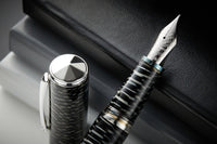 Montegrappa Celluloid Masters Arte Fountain Pen - Zebra (Limited Edition)