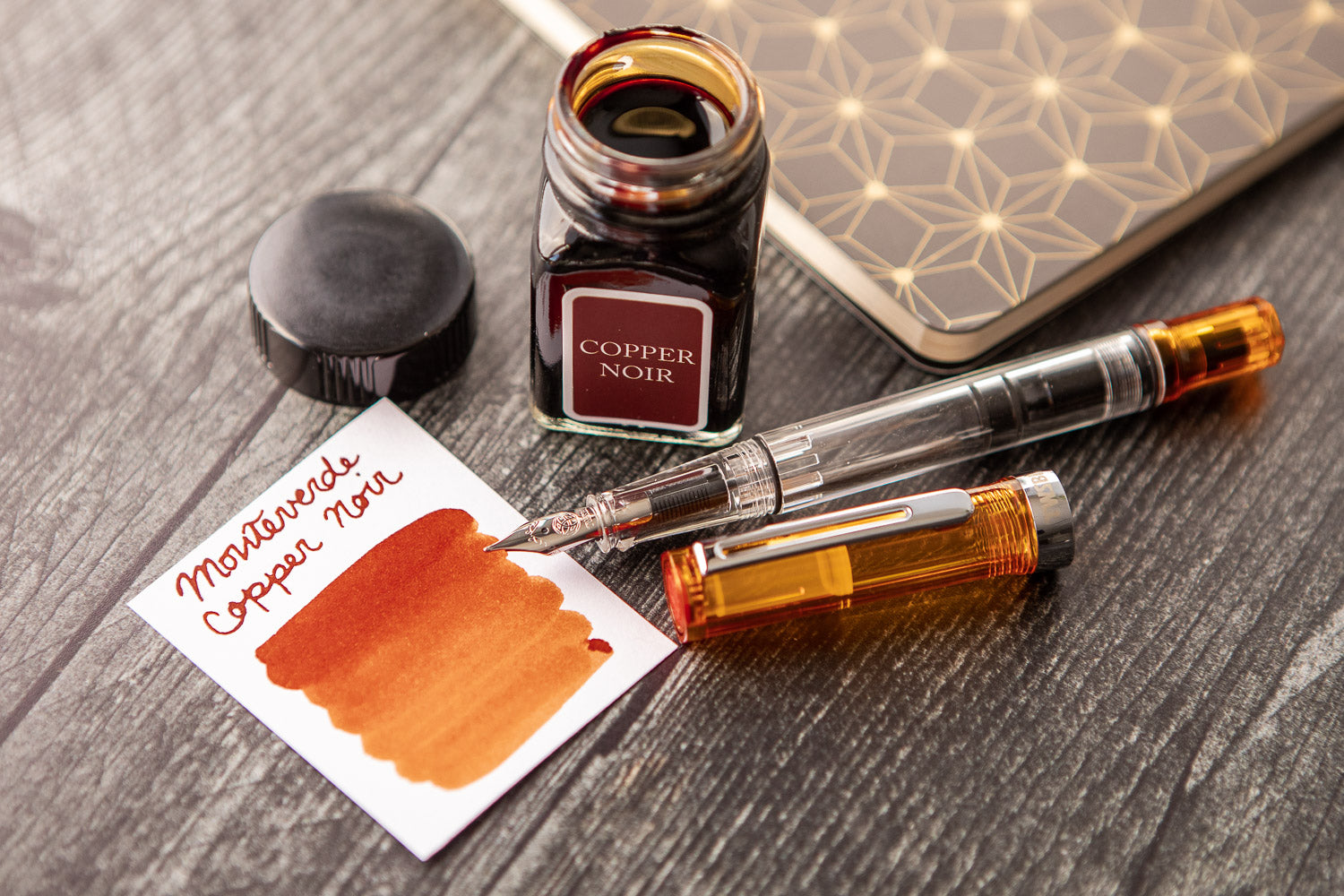 Monteverde Copper Noir - 30ml Bottled Ink