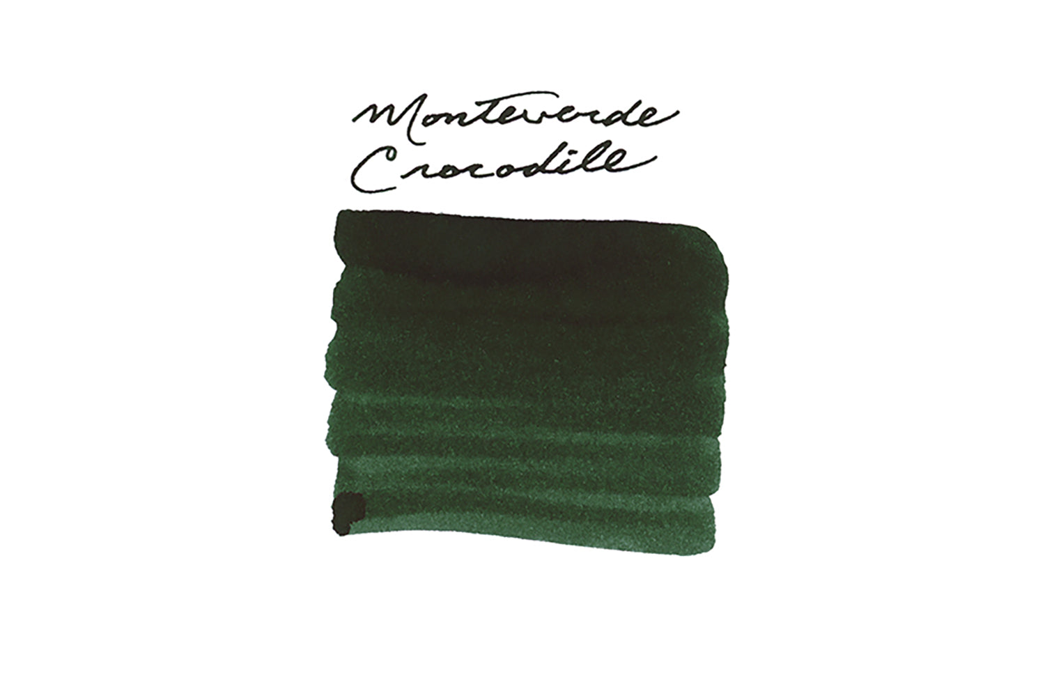 Monteverde Crocodile fountain pen ink