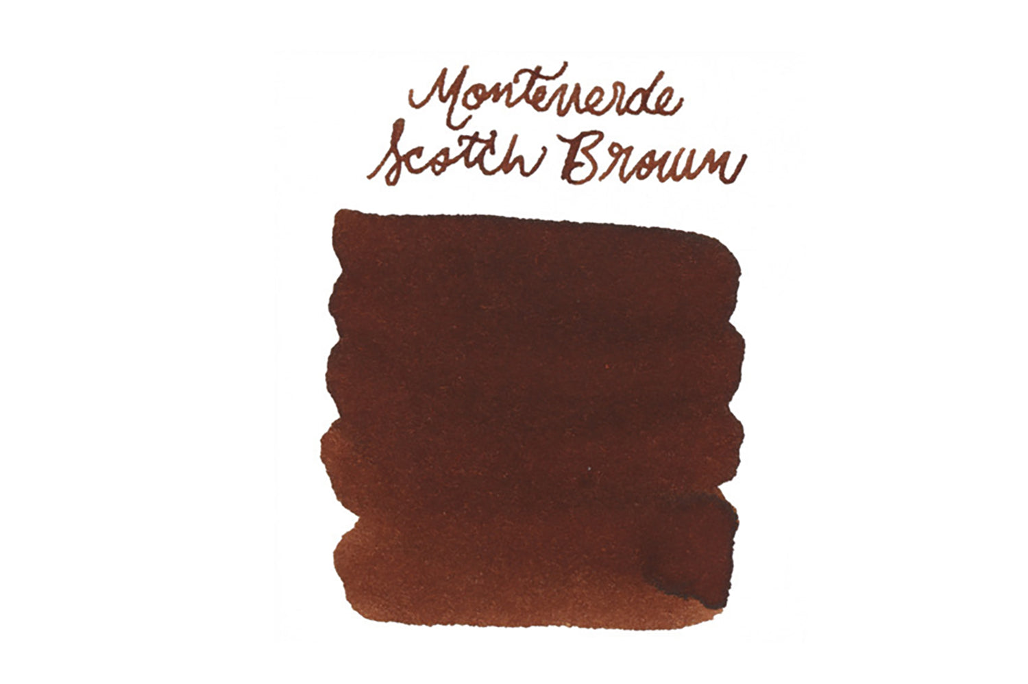 Monteverde Scotch Brown fountain pen ink