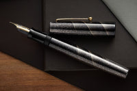 Namiki Aya Maki-e Fountain Pen - Hayate Black