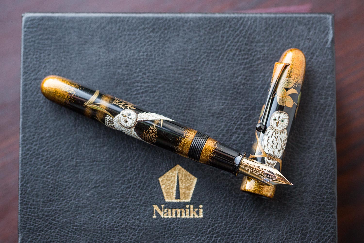 Namiki Emperor Maki-e Fountain Pen - The Owl