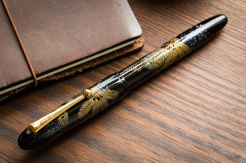 Namiki Yukari Maki-e Fountain Pen - Pine Needles