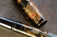 Namiki Yukari Royale Maki-e Fountain Pen - Lioness and Cubs