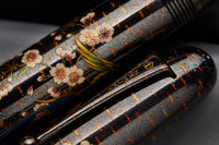 Namiki Emperor Maki-e Fountain Pen - Rakucho Birds and Weeping Cherry Blossom