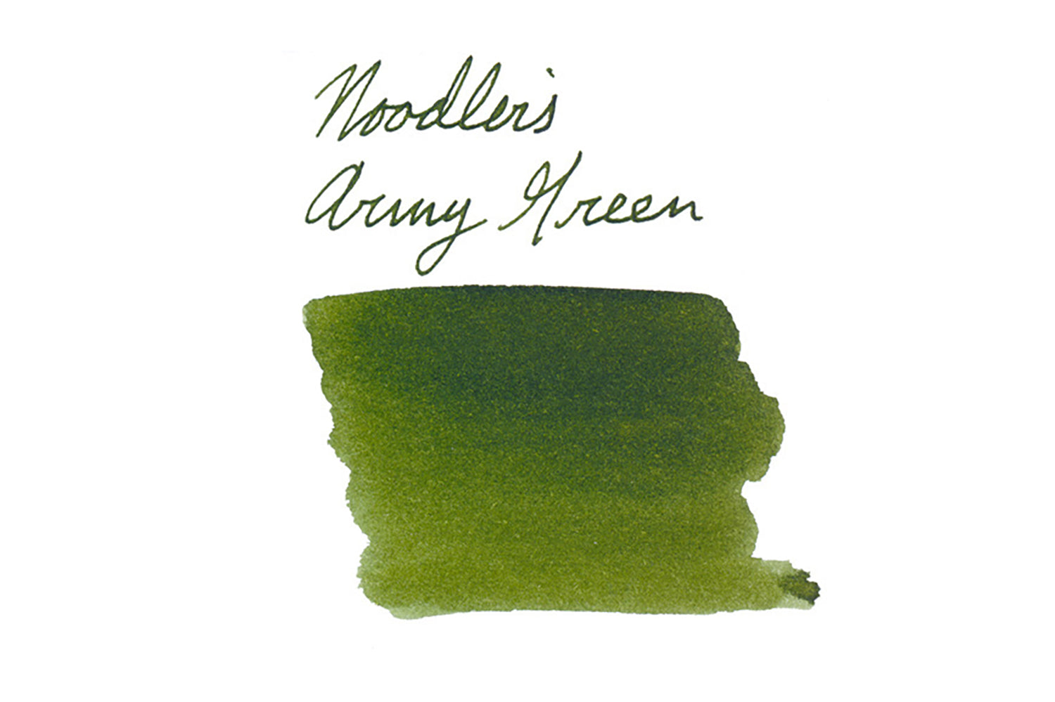 Noodler's Army Green fountain pen ink