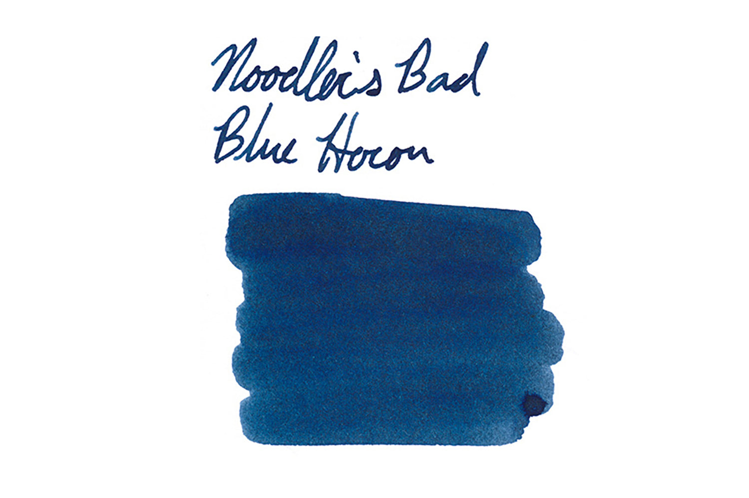 Noodler's Bad Blue Heron fountain pen ink