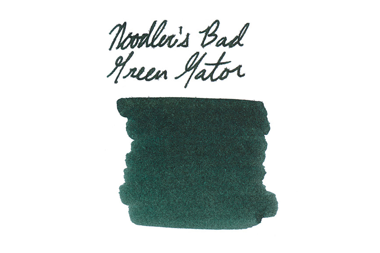 Noodler's Bad Green Gator fountain pen ink