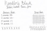 Noodler's Black - Ink Sample