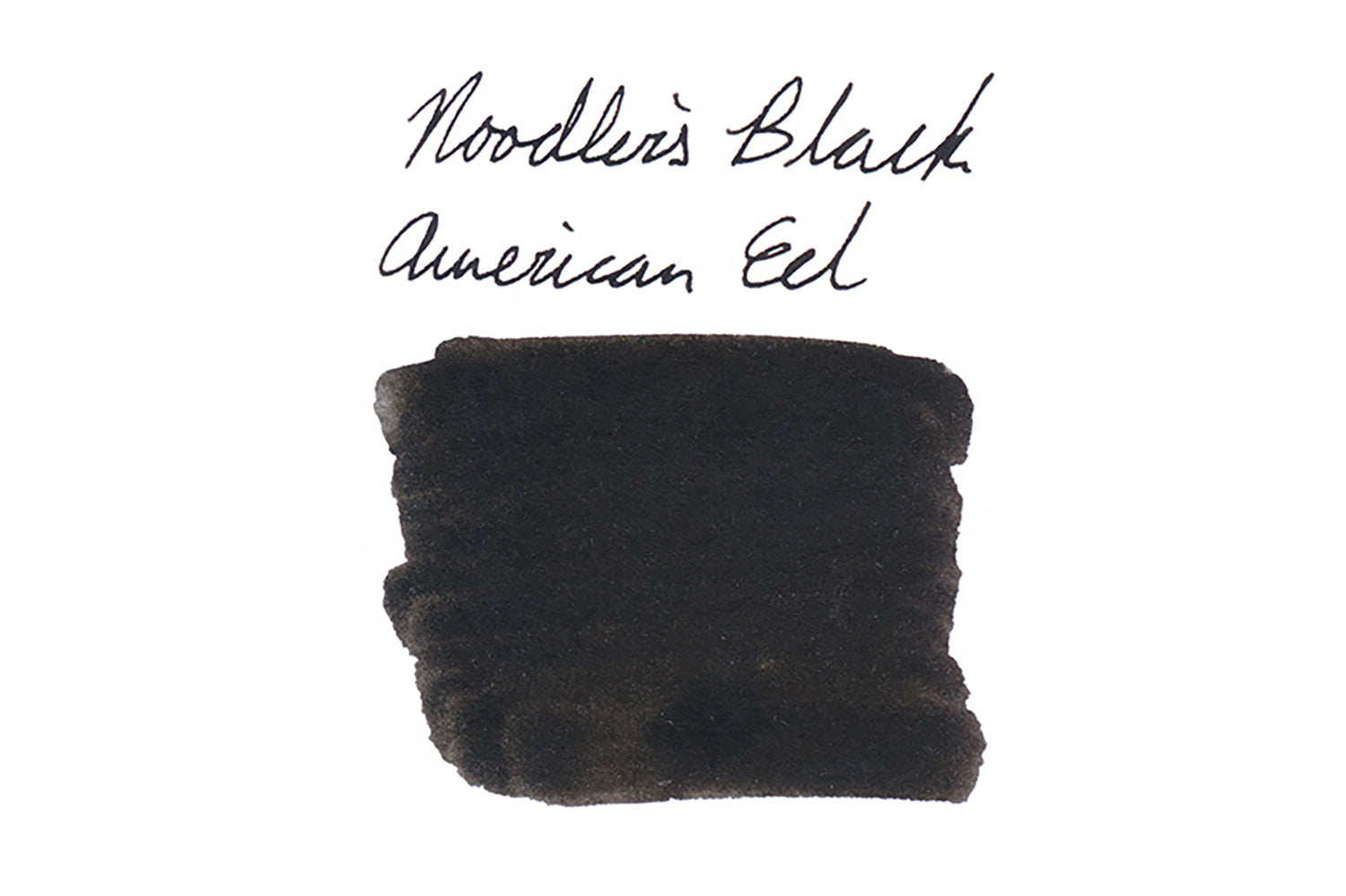 Noodler's Black Eel fountain pen ink