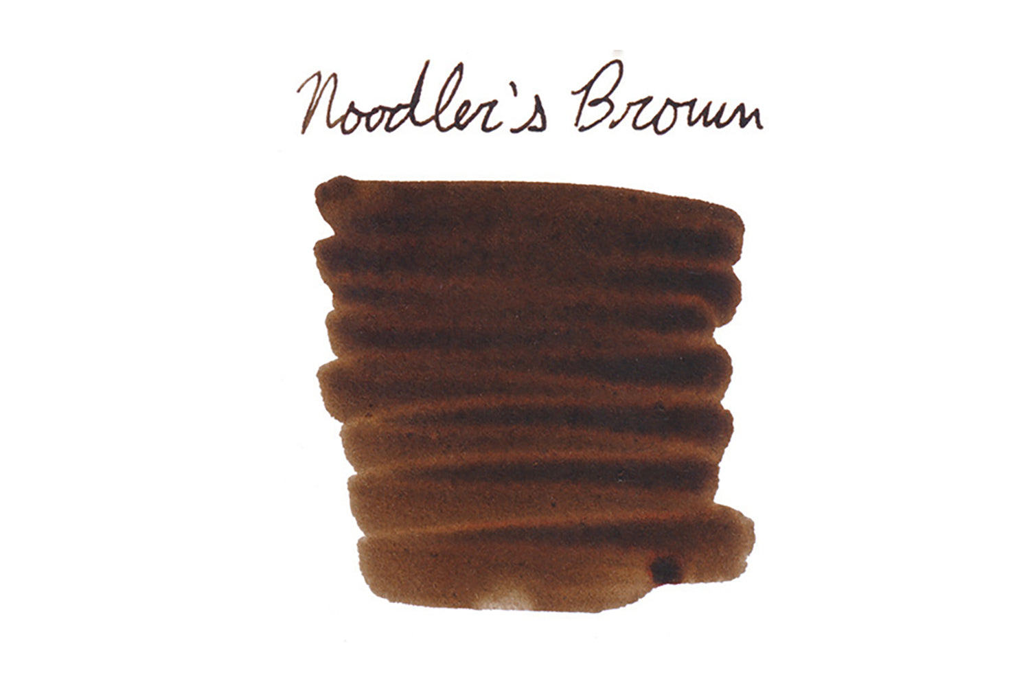 Noodler's Brown fountain pen ink