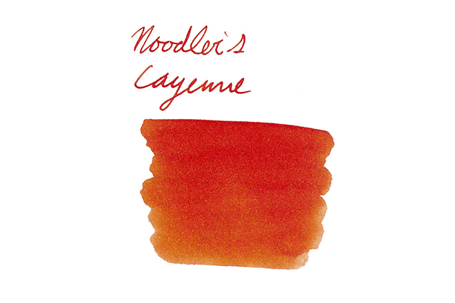 Noodler's Cayenne fountain pen ink