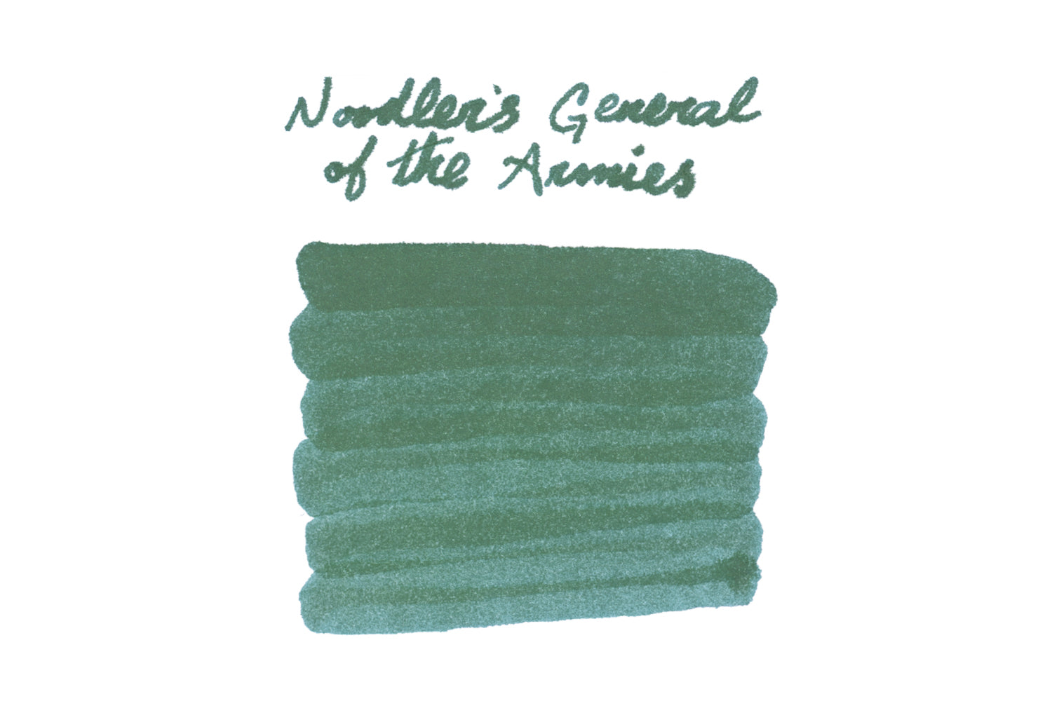 Noodler's General of the Armies fountain pen ink