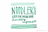 Noodler's Green Marine - Ink Sample