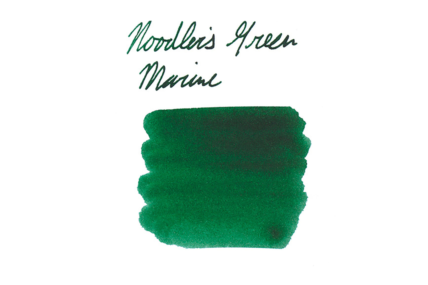 Noodler's Green Marine fountain pen ink