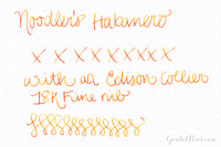 Noodler's Habanero - Ink Sample