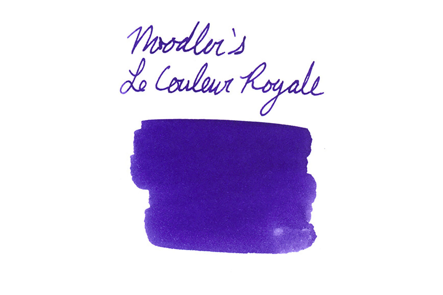 Noodler's La Couleur Royale fountain pen ink