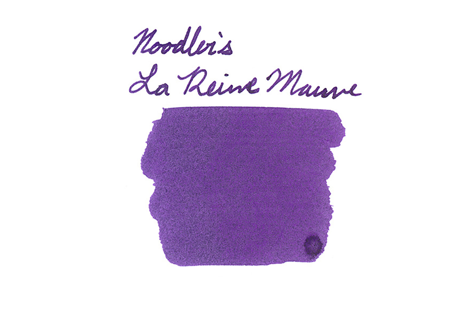 Noodler's La Reine Mauve fountain pen ink