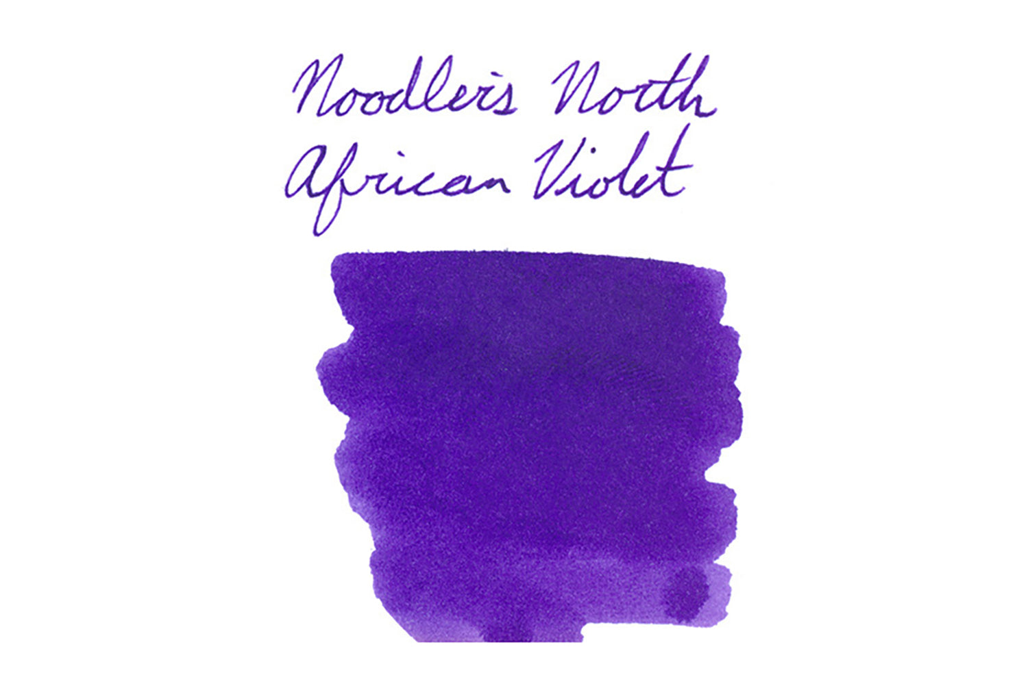 Noodler's North African Violet fountain pen ink