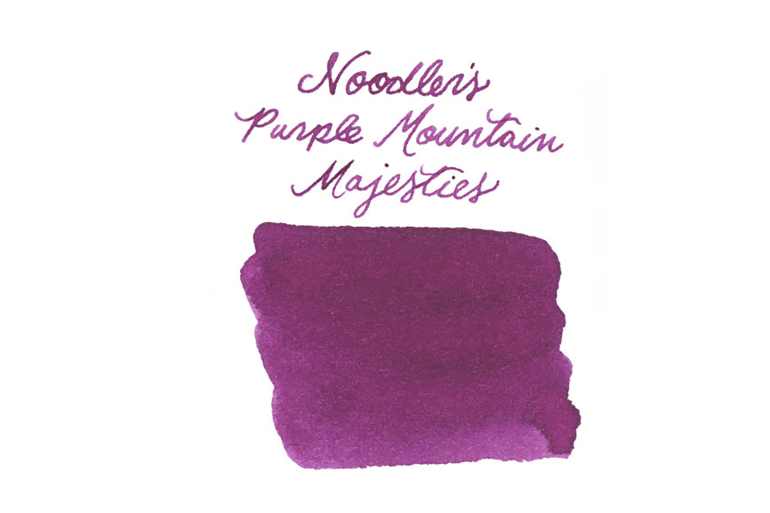 Noodler's Purple Mountain Majesties fountain pen ink