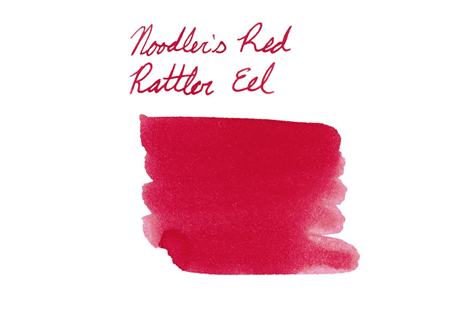 Noodler's Rattler Red Eel fountain pen ink