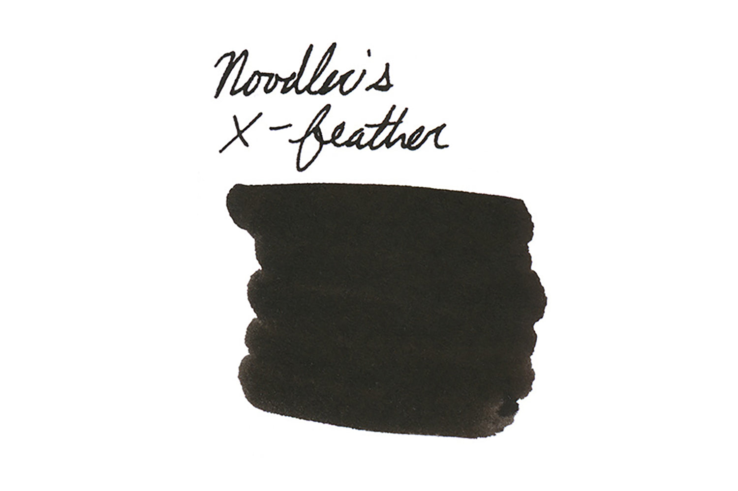 Noodler's X-Feather Black fountain pen ink