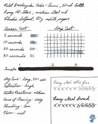 Pilot Iroshizuku Take-sumi - Ink Sample