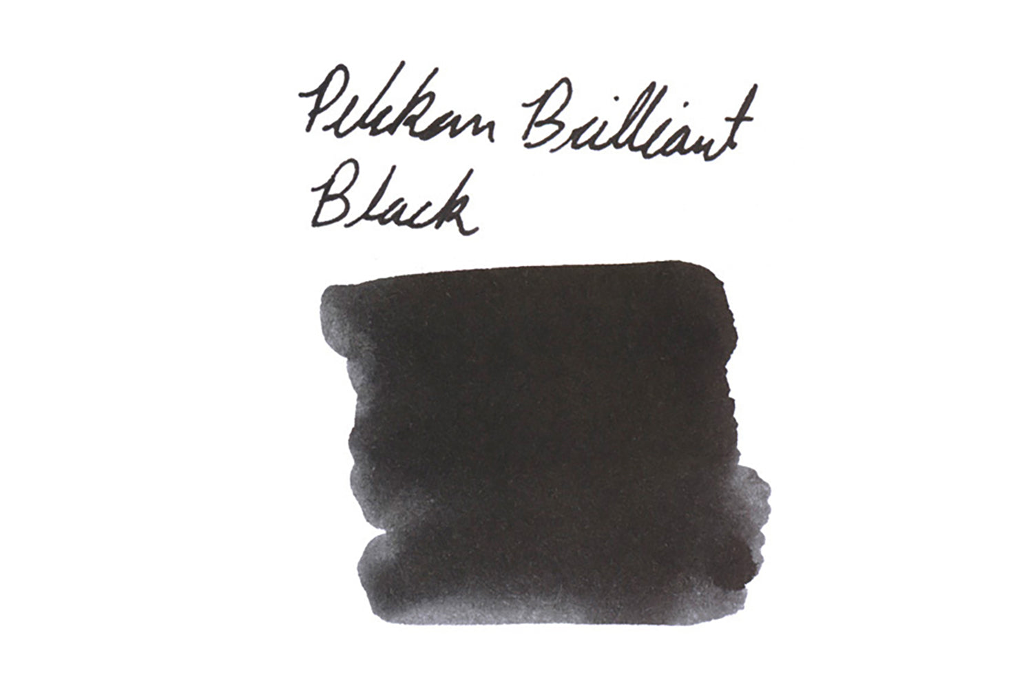 Pelikan Brilliant Black fountain pen ink