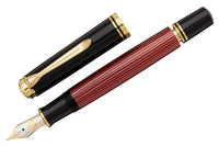 Pelikan M800 Fountain Pen - Black-Red