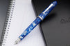 Penlux Masterpiece Grande Fountain Pen - Koi Blue & White