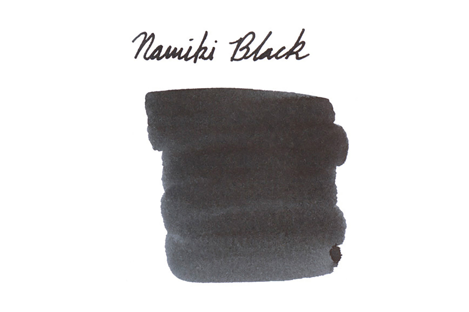 Pilot Namiki Black fountain pen ink