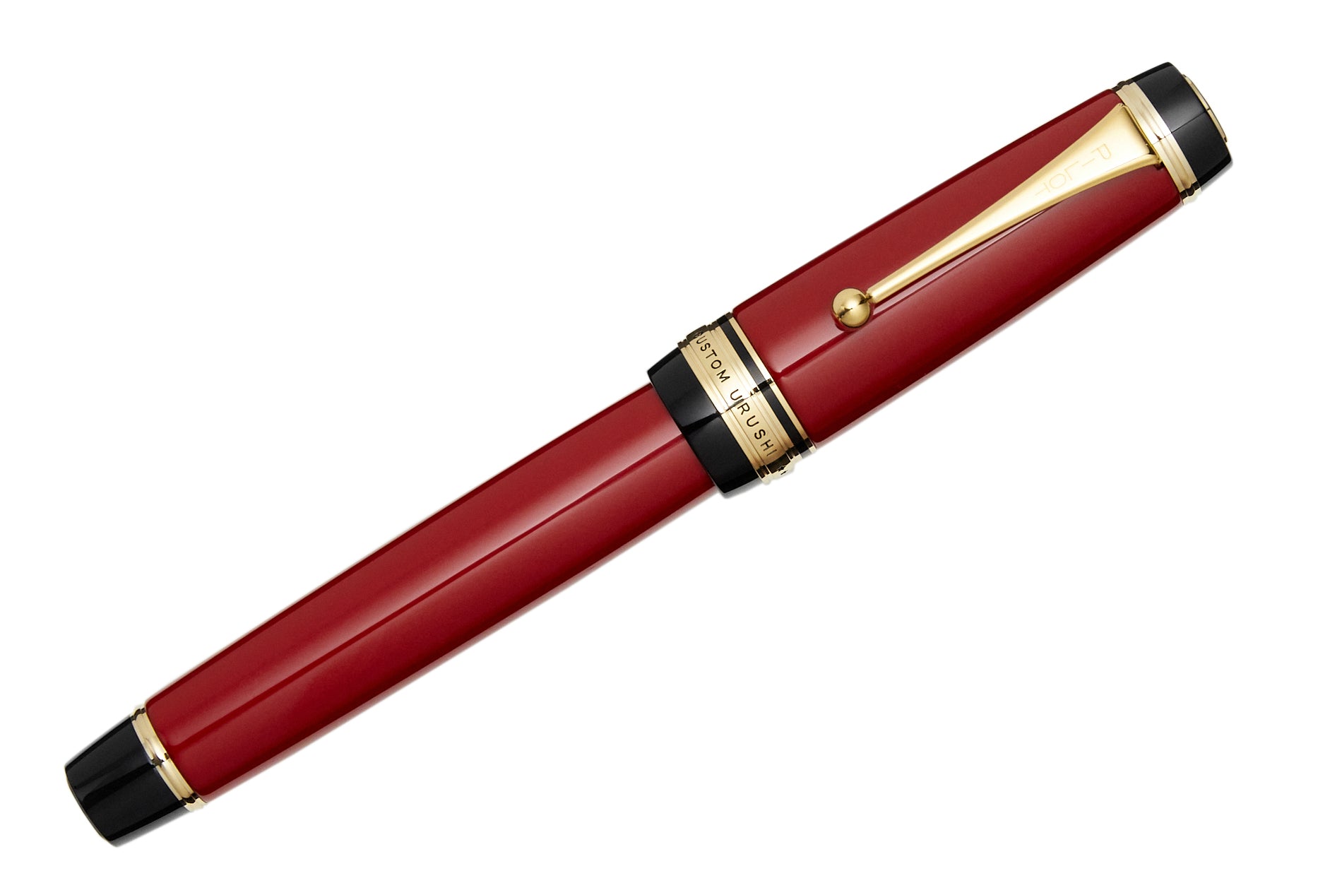 Pilot Custom Urushi Fountain Pen - Vermillion