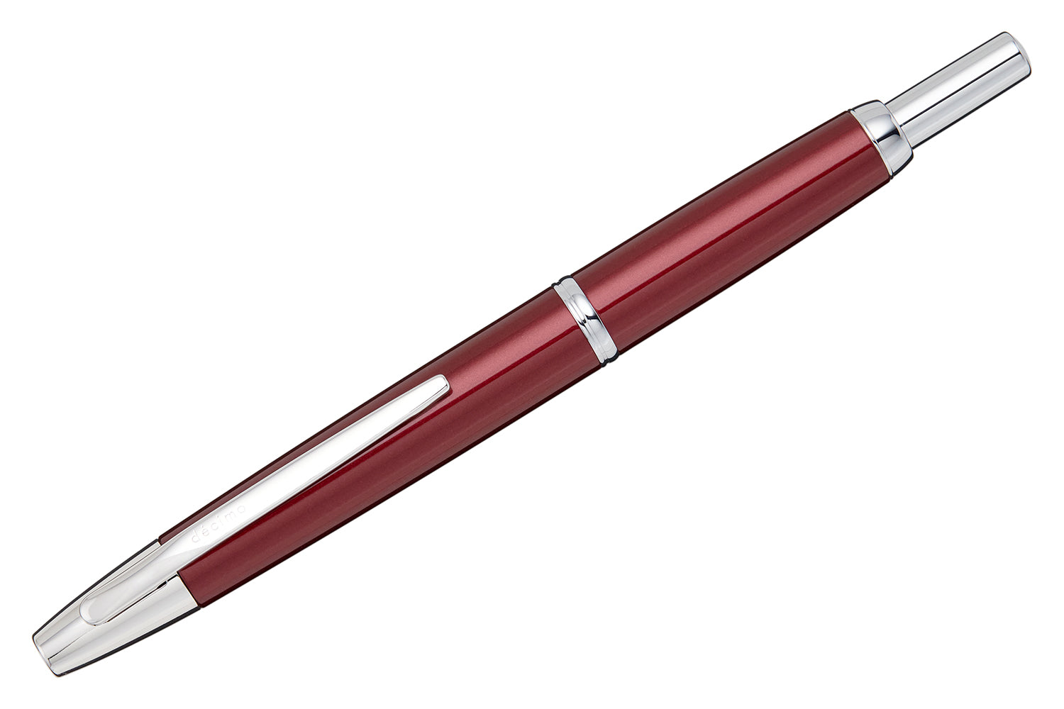 Pilot Vanishing Point Decimo Fountain Pen - Burgundy