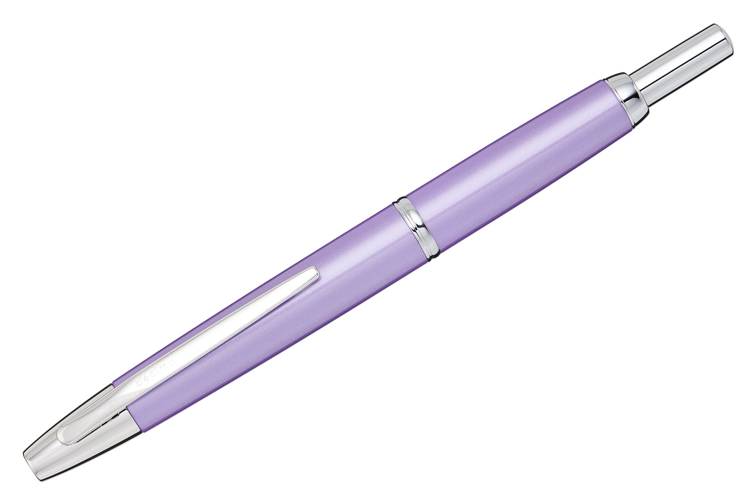 Pilot Vanishing Point Decimo Fountain Pen - Purple