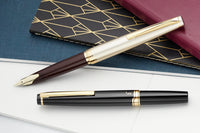 Pilot E95s Fountain Pen - Burgundy/Ivory