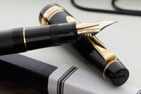 Pilot Justus 95 Fountain Pen - Black/Gold