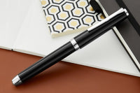 Pilot Metal Falcon Fountain Pen - Black