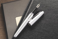 Pilot Metropolitan Fountain Pen - Silver Plain