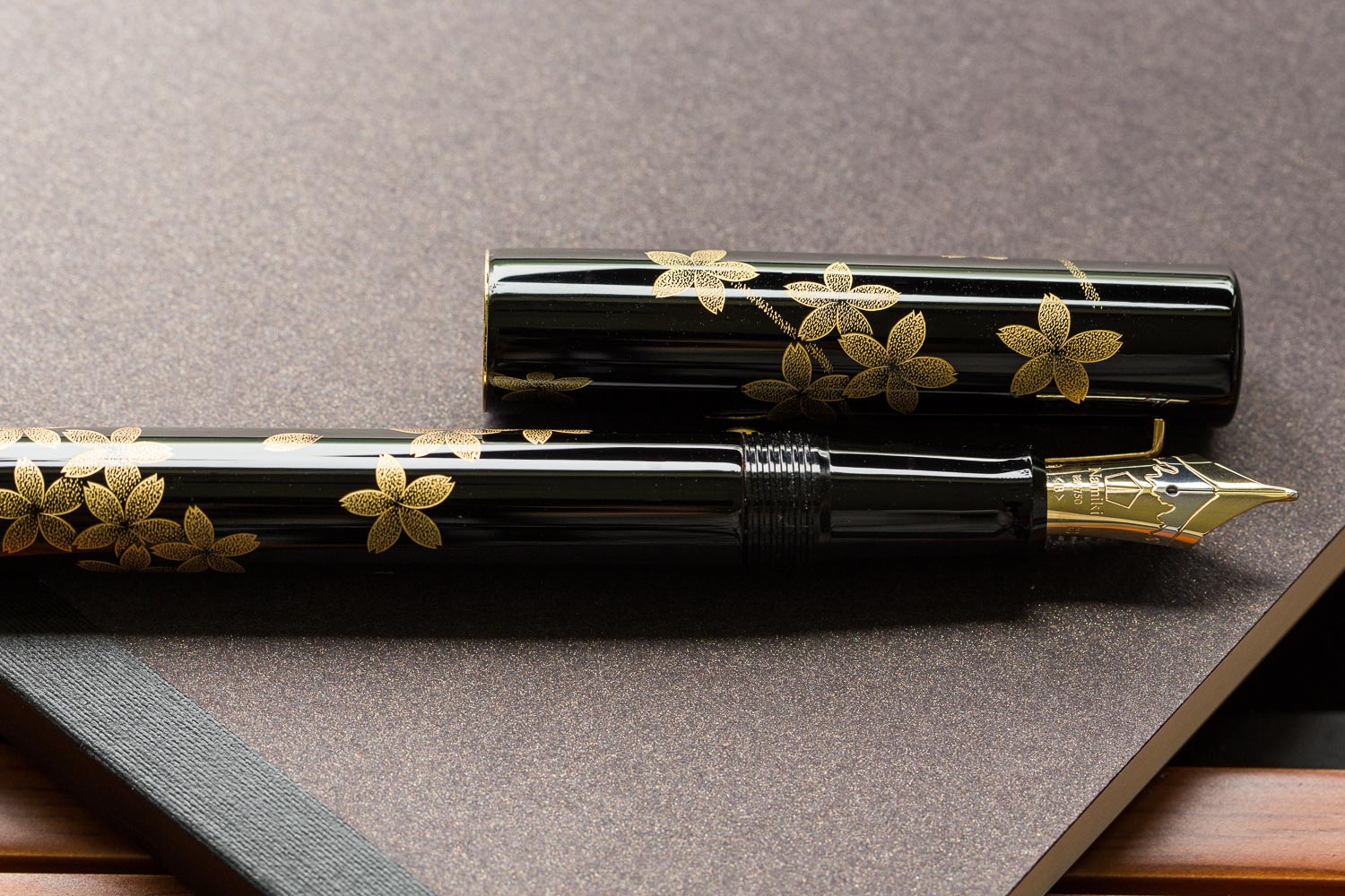 Namiki Chinkin Fountain Pen - Cherry Blossoms