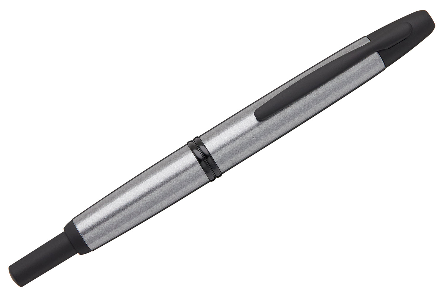 Pilot Vanishing Point Fountain Pen - Gun Metal/Black