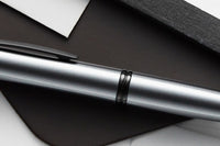 Pilot Vanishing Point Fountain Pen - Gun Metal/Black