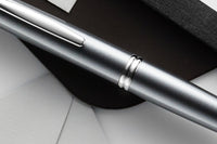 Pilot Vanishing Point Fountain Pen - Gun Metal/Rhodium