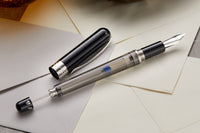 Pineider Avatar UR Twin Tank Touchdown Fountain Pen - Graphene Black