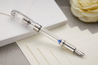 Pineider Avatar UR Twin Tank Touchdown Fountain Pen - Clear