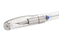 Pineider Avatar UR Twin Tank Touchdown Fountain Pen - Clear