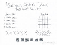 Platinum Carbon Black - 60ml Bottled Ink