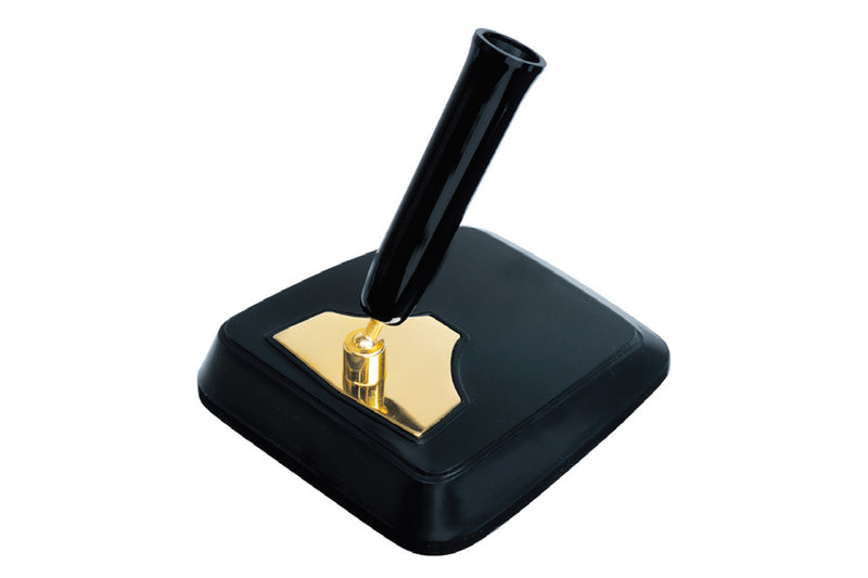 Platinum Desk Pen Stand - Black