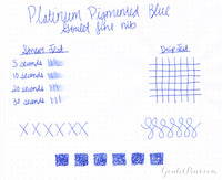 Platinum Pigmented Blue - Ink Cartridges