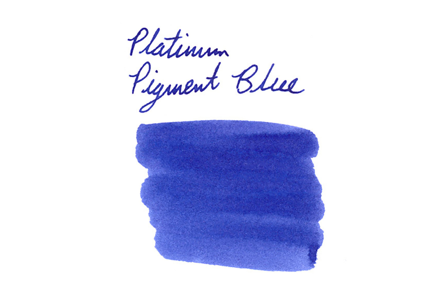 Platinum Pigmented Blue fountain pen ink