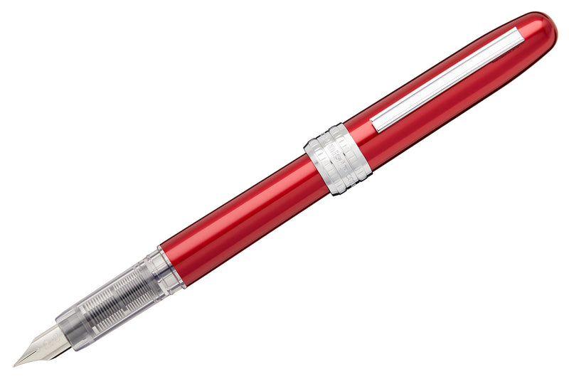 Platinum Plaisir Fountain Pen - Red